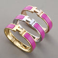 Hermes H Purple Bracelet