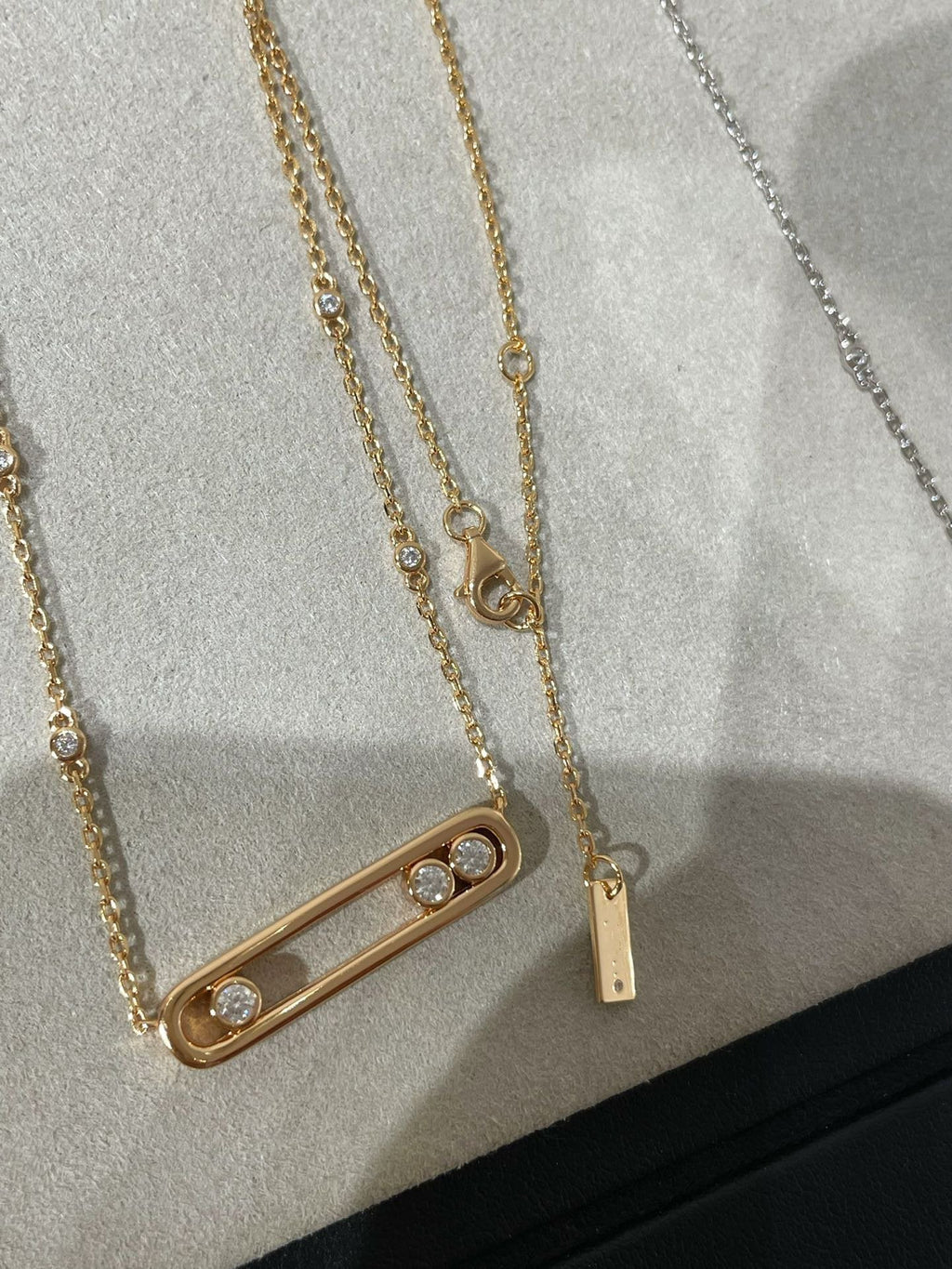 Messika Move 3 Cubic Zirconia Necklace