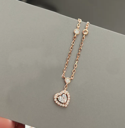 Messika Joy Heart Cubic Zirconia Necklace
