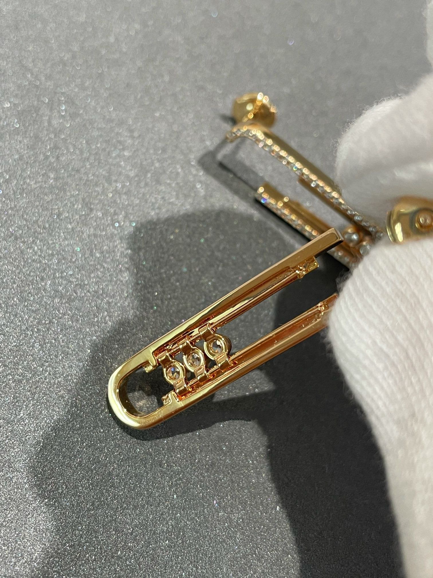 Messika Move 10th PM Earrings Cubic Zirconia