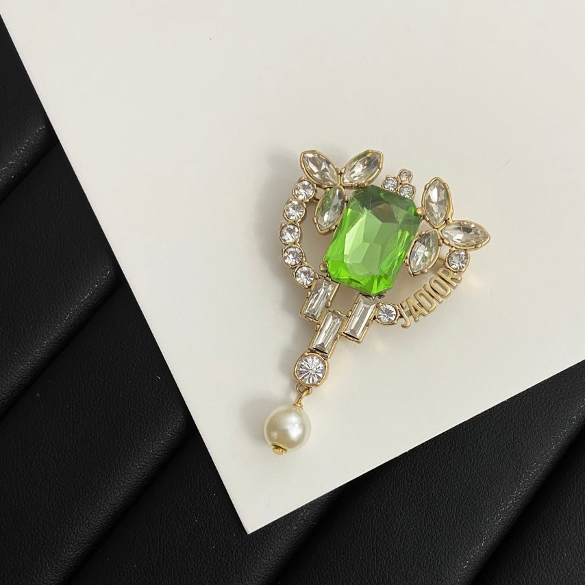 Dior CD Brooch 177675
